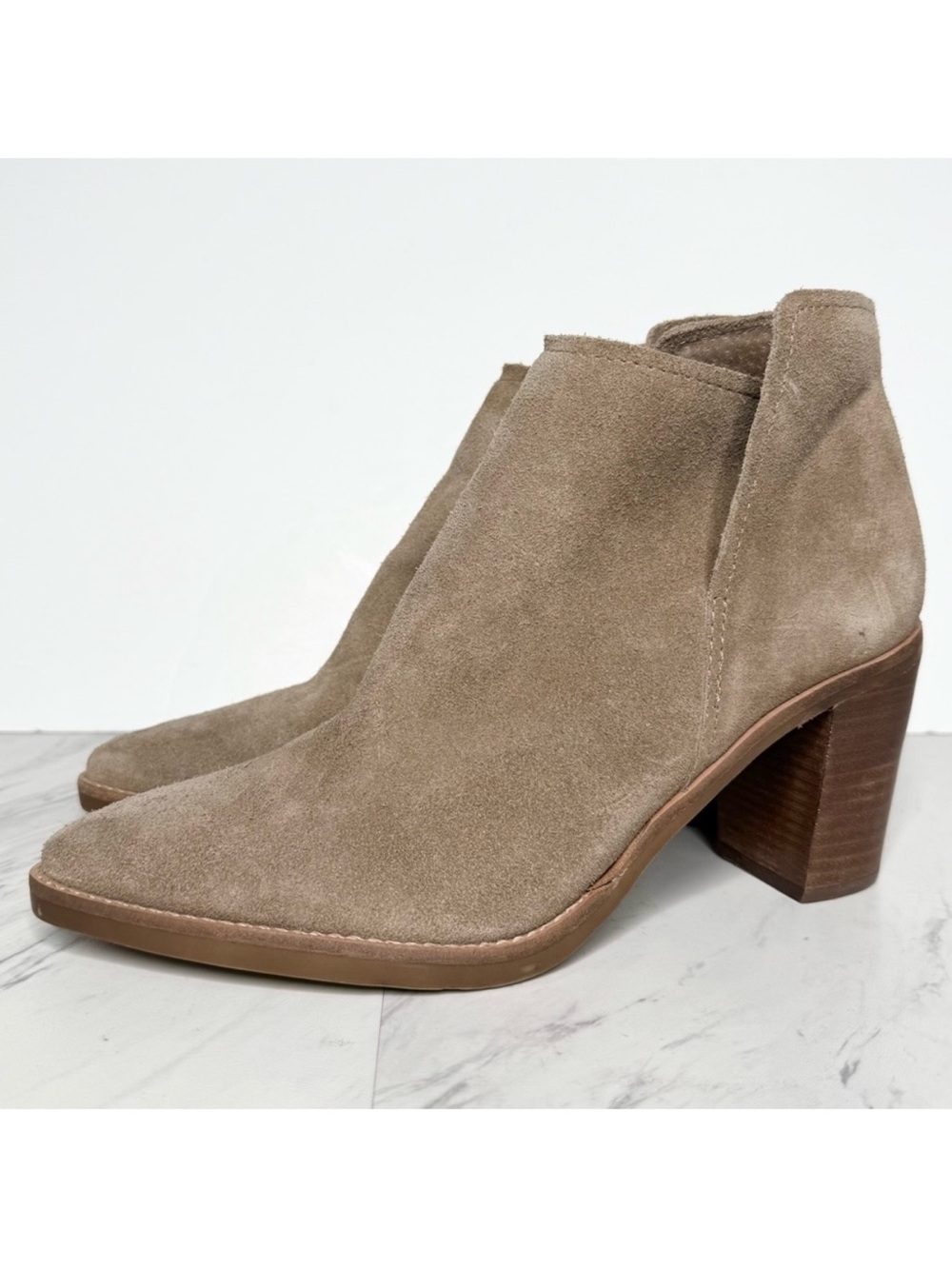 Dolce Vita Spade Mushroom Suede Bootie 9